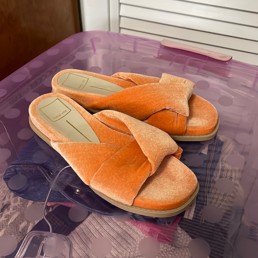 Dolce Vita Plush Slides
